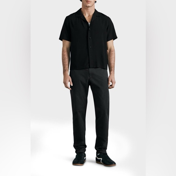 Rag & Bone Avery Button-Up Shirt Linen Blend - Picture 1 of 6